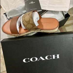 Coach sandal espadrille